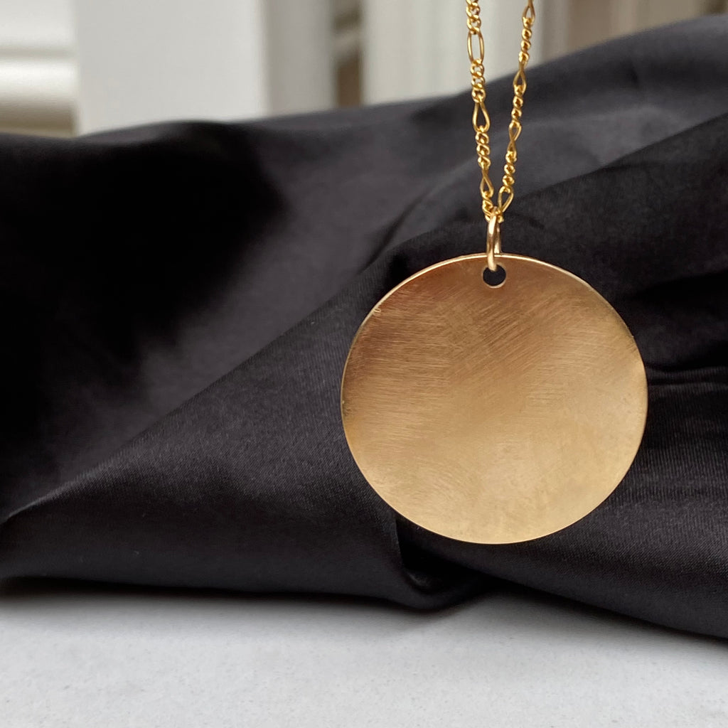 Large Circle Pendant Chelsea Leigh Jewelry - Main Image